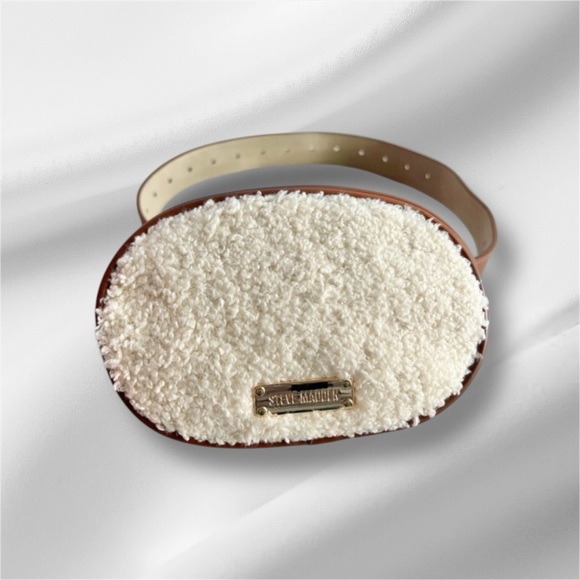 Steve Madden Sherpa Style Belt Bag in Cognac
#N031 - Picture 4 of 5